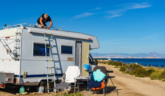 Professional RV weatherproofing service Professional RV weatherproofing service