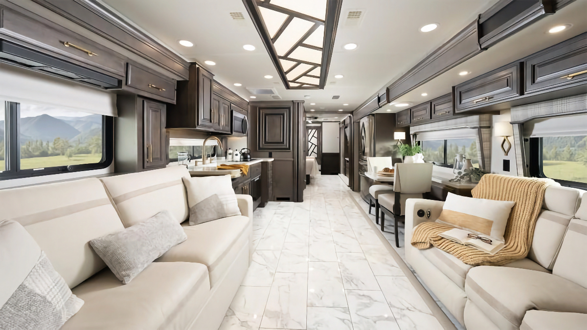 RV interior remodeling